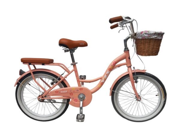 Bicicleta Vzx Naranja para Niñas Aro 20