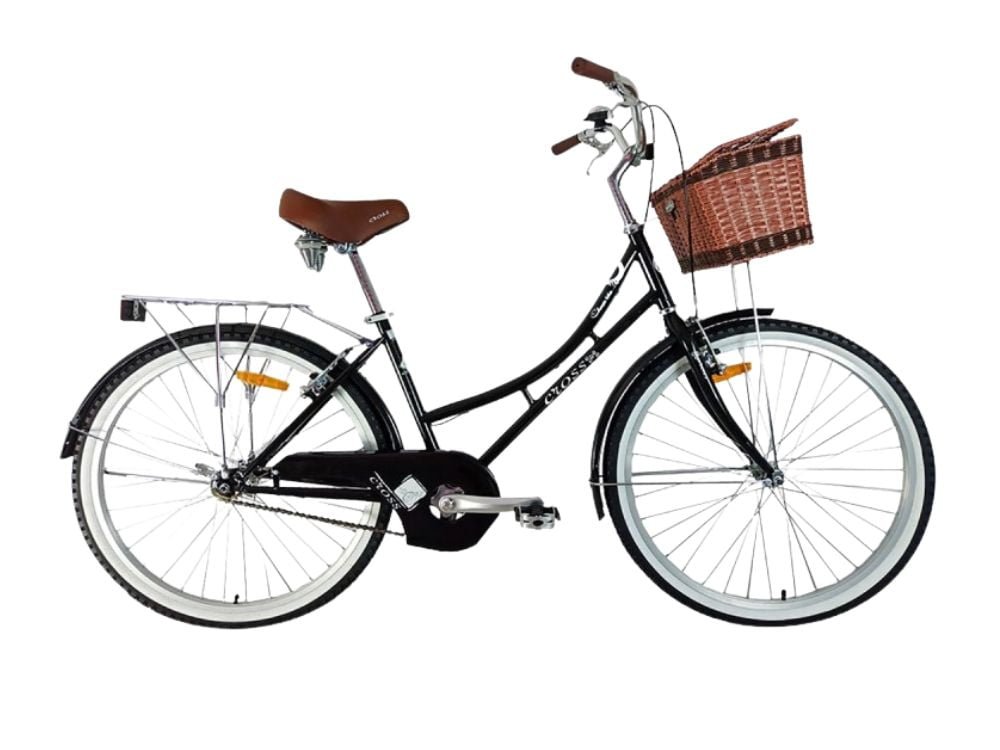 bicicleta vintage aro 24 cross negro Bicicleta Vintage Cross Negro Aro 24 - Imagen 1