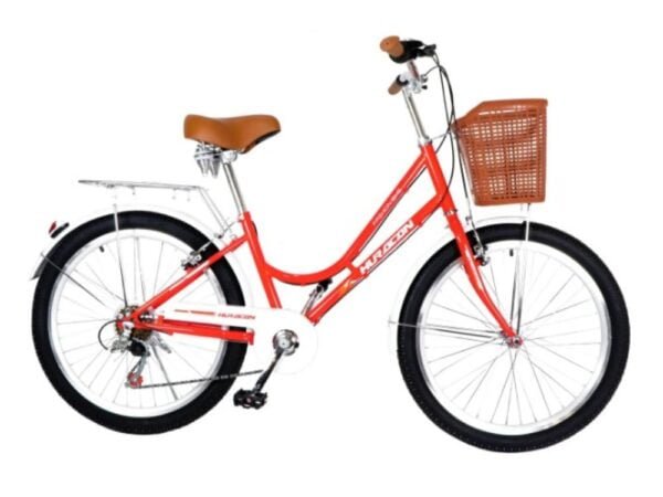 Bicicleta Vintage Huracan Rojo Aro 24