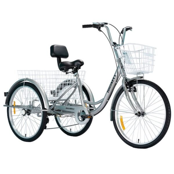 bicicleta de tres ruedas