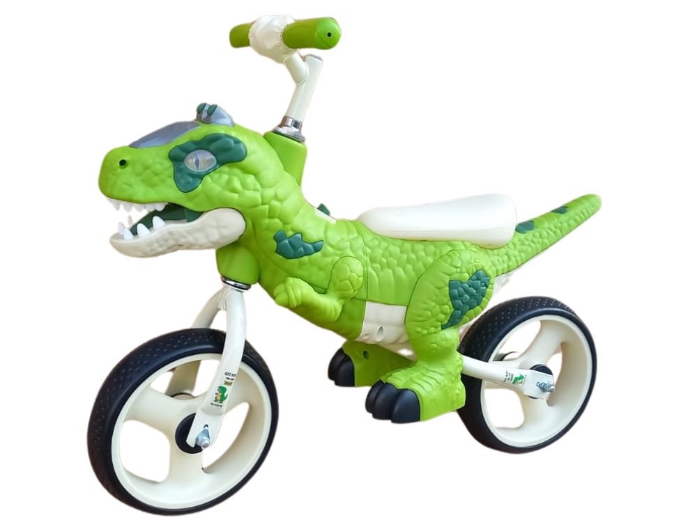 bicicleta de balance dino verde Bicicleta de Equilibrio Dino - Imagen 2