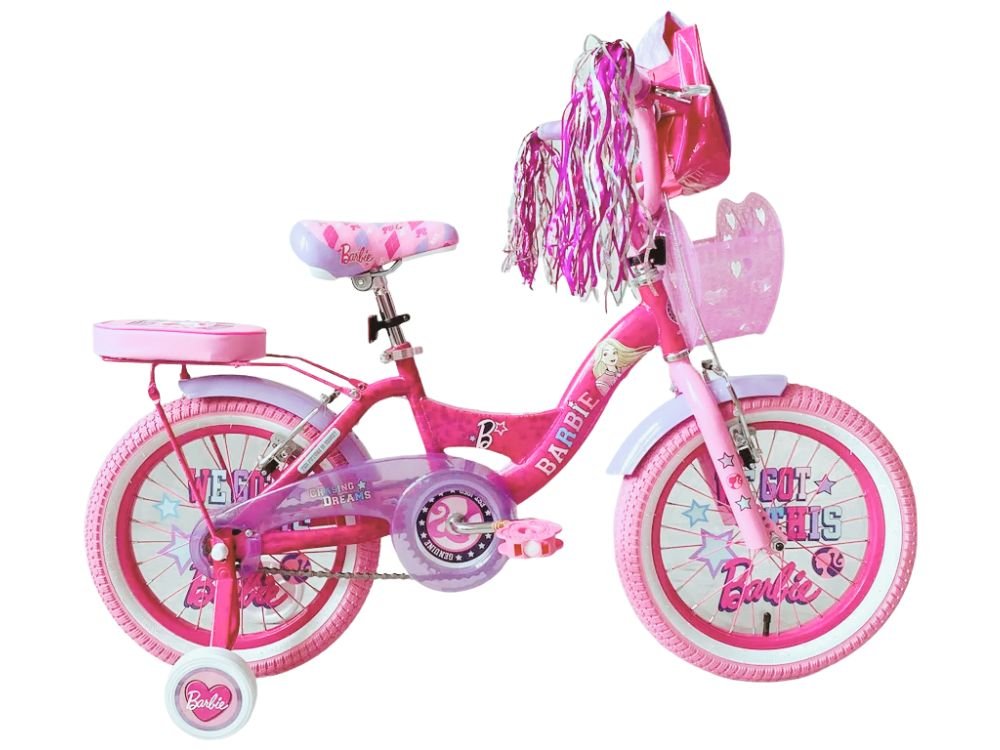 bicicleta para niña aro 16 barbie